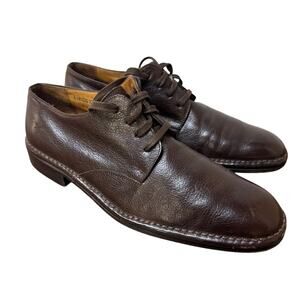 John varvatos Italian leather men’s shoes size 10.5 dress shoes brown leather
